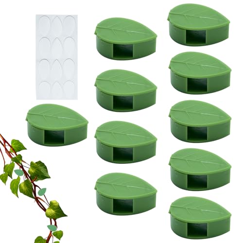 GkgWuxf Rankenclips | Unauffällige 10 Stück Pflanzenhalter Clips | Wiederverwendbare Halterungen Für Töpfe Balkon Gewächshaus Indoor GkgWuxf Rankenclips | Unauffällige 10 Stück Pflanzenhalter Clips | Wiederverwendbare Halterungen Für Töpfe Balkon Gewächshaus Indoor von GkgWuxf