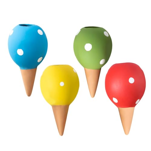 GkgWuxf Selbstbewässerungskugeln, Tropfbewässerungsspitzen für Pflanzen, Bewässerungsblasen Stäbe Gießhilfe Für Balkonpflanzen Topfblumen Sträucher GkgWuxf Selbstbewässerungskugeln, Tropfbewässerungsspitzen für Pflanzen, Bewässerungsblasen Stäbe Gießhilfe Für Balkonpflanzen Topfblumen Sträucher von GkgWuxf