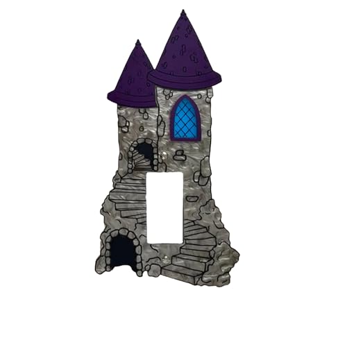 GkgWuxf Steckdosenabdeckung mit Kingdom-Motiv, Heimdekoration, Heimdekoration für Toilette, Mädchen, Schlafsaal, Dusche, Wohnzimmer, Party, Wohnung von GkgWuxf