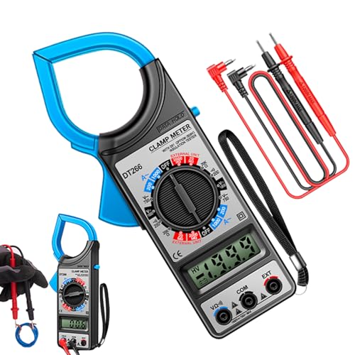 Gkumgwo AMP Clamp Multimeter | Multimeter -Spannungstester | Elektriker -Werkzeuge mit JAW LCD -Anzeigeanzeige für AC DC -Stromspannung Industrial Automotive Gkumgwo AMP Clamp Multimeter | Multimeter -Spannungstester | Elektriker -Werkzeuge mit JAW LCD -Anzeigeanzeige für AC DC -Stromspannung Industrial Automotive von Gkumgwo