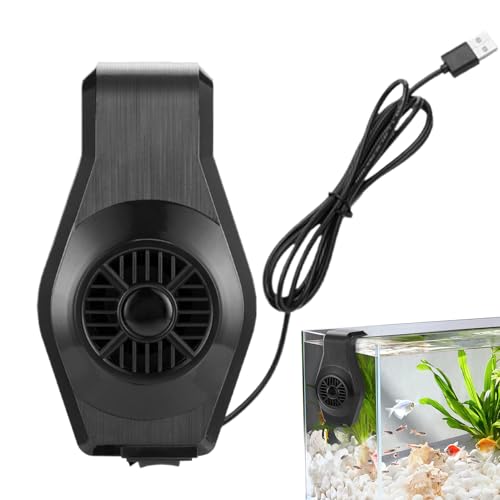 Gkumgwo Aquarium Lüfter | Temperaturregelung Ventilator Für Fischbecken | Einstellbare Kühlung Bei Überhitzung Mit Luftstrom Temperaturregelung Gkumgwo Aquarium Lüfter | Temperaturregelung Ventilator Für Fischbecken | Einstellbare Kühlung Bei Überhitzung Mit Luftstrom Temperaturregelung von Gkumgwo