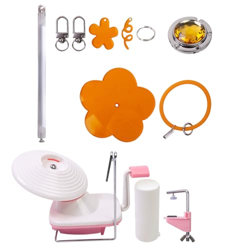 Gkumgwo Garnspinner zum Häkeln, Garnkugel -Wickler,Garnhalter -Webenkugelwedler | Häkeln Maker Tool, Bastel & Sewing Supplies Lagerung für Geburtstage, Weihnachten, Jubiläen Gkumgwo Garnspinner zum Häkeln, Garnkugel -Wickler,Garnhalter -Webenkugelwedler | Häkeln Maker Tool, Bastel & Sewing Supplies Lagerung für Geburtstage, Weihnachten, Jubiläen von Gkumgwo