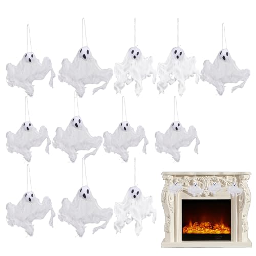 Gkumgwo Geisterschmuck - Süße Halloween Dekoration Für Innenbereich,Lustige Festliche Foto Requisiten Für Gartenbereich Vorgarten Outdoor Party Indoor Haus Eingang Gkumgwo Geisterschmuck - Süße Halloween Dekoration Für Innenbereich,Lustige Festliche Foto Requisiten Für Gartenbereich Vorgarten Outdoor Party Indoor Haus Eingang von Gkumgwo