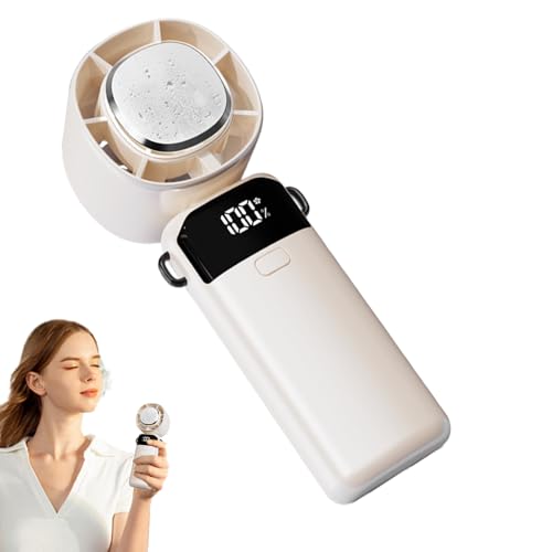 Gkumgwo Handheld-Lüfter | Persönliche Kühlung Tragbarer Handventilator,Praktisches Gadget Mit 100 Geschwindigkeitsstufen Batteriebetrieben Leiser Klappbarer Luftkühler Für Studentenzimmer Gkumgwo Handheld-Lüfter | Persönliche Kühlung Tragbarer Handventilator,Praktisches Gadget Mit 100 Geschwindigkeitsstufen Batteriebetrieben Leiser Klappbarer Luftkühler Für Studentenzimmer von Gkumgwo