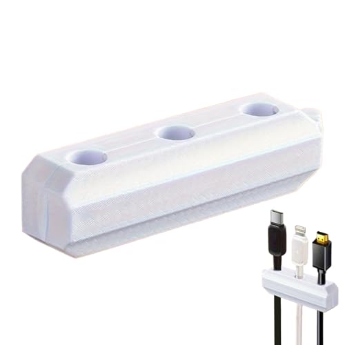Gkumgwo Magnetische Kabelclips,Kabelmanagement Schreibtischclip | Organisierender Klebehalter mit 3 Löchern für Zuhause Küche Telefon Auto Arbeitsplatz Nachttisch Bettseite Schreibtisch Gkumgwo Magnetische Kabelclips,Kabelmanagement Schreibtischclip | Organisierender Klebehalter mit 3 Löchern für Zuhause Küche Telefon Auto Arbeitsplatz Nachttisch Bettseite Schreibtisch von Gkumgwo