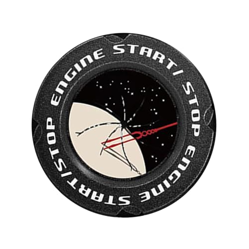 Gkumgwo Motorstartabdeckung, Druckabdeckung für Auto - Cool Push Start Covers - ative Rotationsstaststastaufkleber für Rad Dashboard Key FOB Rocker Gkumgwo Motorstartabdeckung, Druckabdeckung für Auto - Cool Push Start Covers - ative Rotationsstaststastaufkleber für Rad Dashboard Key FOB Rocker von Gkumgwo