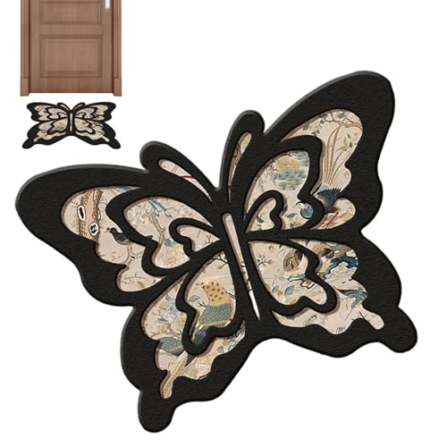 Gkumgwo Saugstarke Badematte,rutschfeste Retro-Duschmatte Mit Tierdesign | Schnelltrocknende Fußmatte Für Terrasse, Garten & Senioren Mit Sicherheitsprofil von Gkumgwo