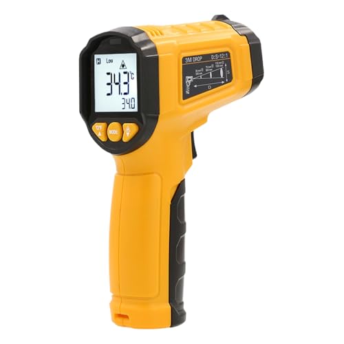 Gkumgwo Tragbare Infrarot Thermometer | Leichte Berührungslose Thermometer - Leichtes Design Schnelle Messung Ergonomisch Vielseitig Gkumgwo Tragbare Infrarot Thermometer | Leichte Berührungslose Thermometer - Leichtes Design Schnelle Messung Ergonomisch Vielseitig von Gkumgwo