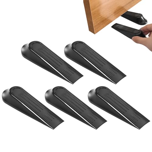 Gkumgwo Türstopper Robust | 5 Keile Türstopper | Rutschfeste Kinderzimmer Türstopper Für Wohnung Schlafzimmer Haustierbereich Garage Hotel Gewerbe von Gkumgwo