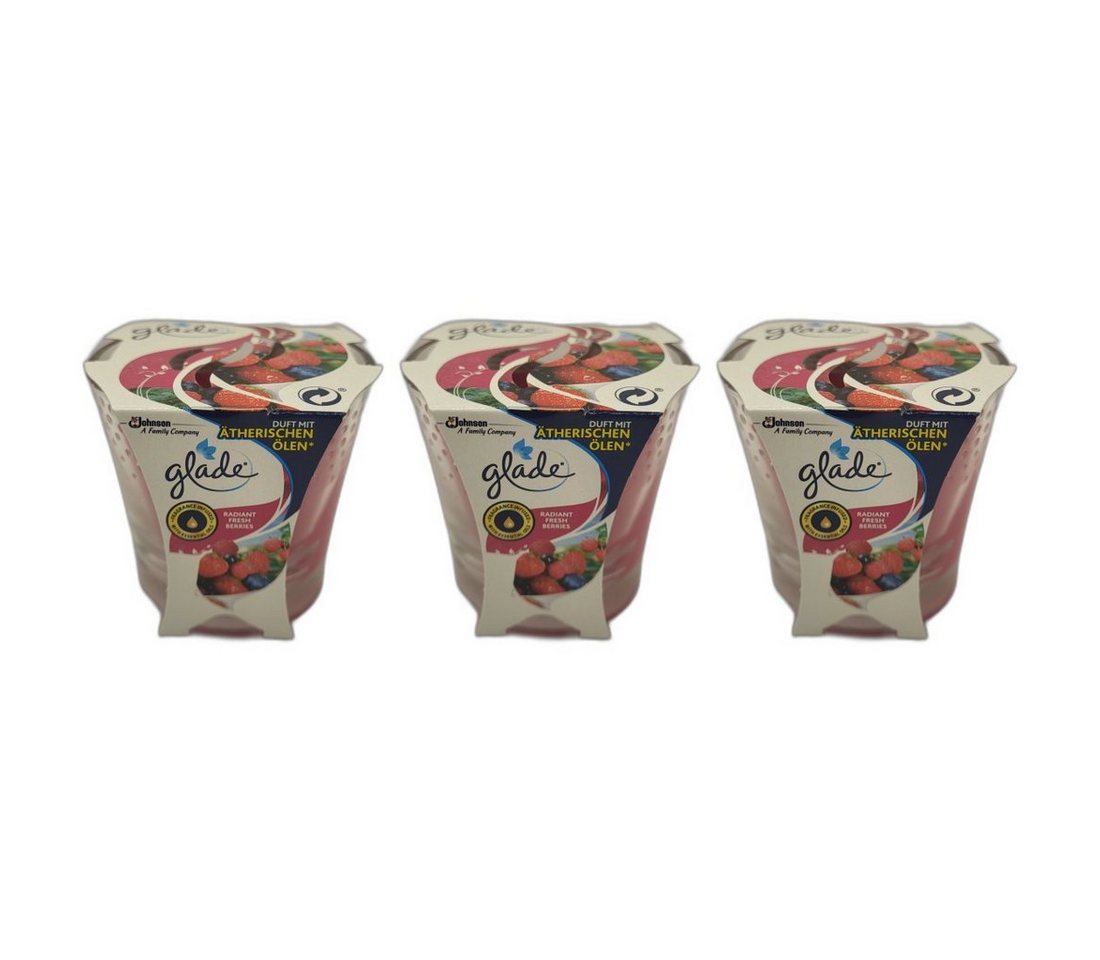 Glade by Brise Duftkerze 3 x Glade Brise Duftkerze Beerentraum Langanhaltend 129g von Glade by Brise