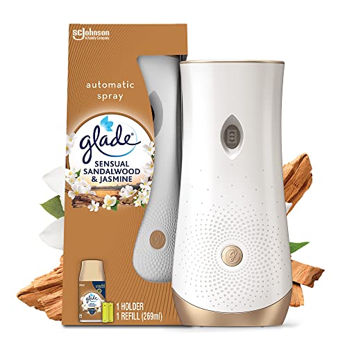 Glade® Automatic Duftspray Sensual Sandalwood & Jasmine – mit ätherischen Ölen von Glade