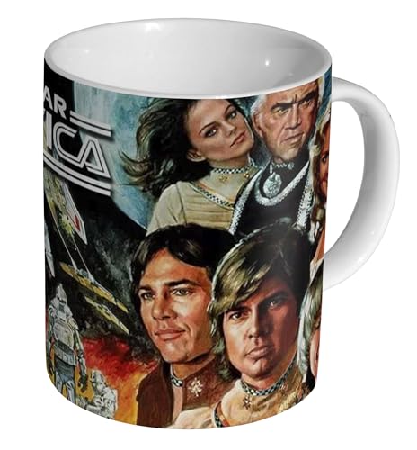 Battlestar Galactica 70er Jahre – Keramik 325 ml Tee-/Kaffeetasse von Glades