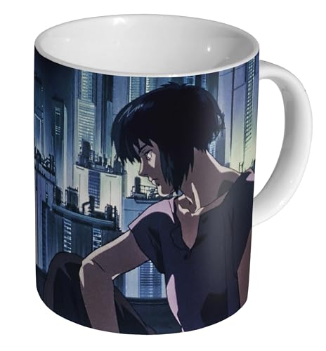 Glades Ghost in The Shell Matoko – Keramik 325 ml Tee-/Kaffeetasse von Glades