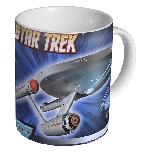 Glades Star Trek U.S.S. Enterprise NCC1701 1/600 – Keramik 325 ml Tee-/Kaffeetasse von Glades