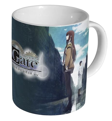 Glades Steins Gate Anime – Keramik 325 ml Tee-/Kaffeetasse von Glades