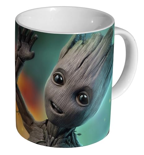 Groot Guardian – Keramik 325 ml Tee-/Kaffeetasse von Glades