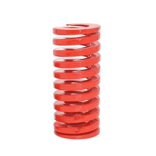 1 STÜCK Formfeder Spiralstanz-Kompressionsfeder zur Unterstützung von Hebestangen Werkzeugen for Drucker Außendurchmesser 18 mm Innendurchmesser 9 mm Länge 20–55 mm(55mm,OD18mm(ID9mm)-Red) von Gladiaond