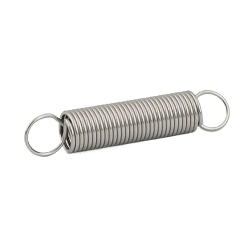 2 STÜCKE Drahtdurchmesser 1,2 mm Außendurchmesser 8/10/12 mm Edelstahl Zugfeder mit Haken Zugfeder(60mm(L),8mm (OD) 2pcs-1.2mm) von Gladiaond
