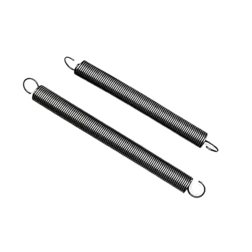 2 stücke Draht Durchmesser 1,2mm OD 8mm Haken Enden Expansion Zugfeder Federstahl Länge 25-150mm(30mm) von Gladiaond