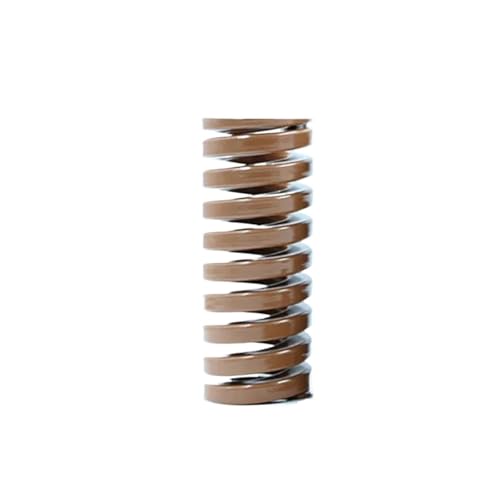 4PCS Springs Die Compression Spring Spiral Stamping Compression Mould Die Spring OD 14mm ID 7mm Length 70-300mm(14x7x75mm,Brown) von Gladiaond