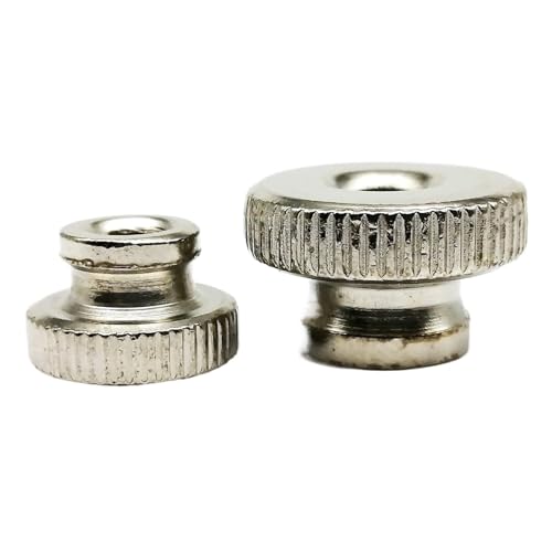 5/10 stücke M3 M4 M5 M6 Nivellierung Rändelmutter Hand Festziehen Flügelmutter for 3D Drucker Vorhang Wand Glas(5pcs M6) von Gladiaond