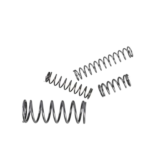 10 Stück 65Mn Druckfeder, Drahtdurchmesser: 0,4 mm, Außendurchmesser: 3–10 mm, Länge: 5–25 mm(25mm,10mm 10Pcs) von Glaiting