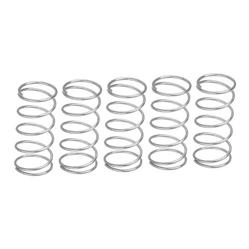 10 Stück Druckfeder aus Edelstahl 304, Drahtdurchmesser: 1,0 mm, Außendurchmesser: 5–20 mm, Länge: 50–70 mm(70mm,9mm 10Pcs) von Glaiting