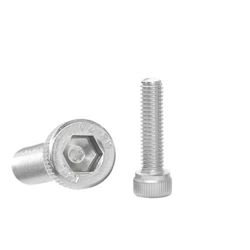 2/5 stücke Innensechskantschraube M6 M8 Edelstahl Inbusschraube(M6 5pcs,55mm) von Glaiting