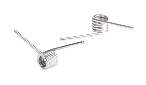 2 Stück 304 Torsionsfeder V-Typ Federdrahtdurchmesser: 1,5 mm Außendurchmesser: 8–20 mm, Winkel: 60 °/90 °/120 °/180 ° Anzahl der Umdrehungen: 6 Runden (9 mm)(9mm 2pcs,1.5mm(60 degrees)) von Glaiting