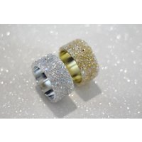 Weiß Elfenbein Strass Serviettenringe Halter 2 4 6 8 10 Funkelnd Glitzernd Bezauberndes Einzigartiges Gastgeschenk Der Mutter 2024 von GlamAccessoryCo