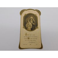 Vintage Gebetskarte Vintage Gebetskarte von Glamantiquiter