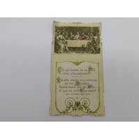 Vintage Gebetskarte Vintage Gebetskarte von Glamantiquiter