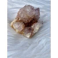 Rohe Amethyst Druzycluster | Spitzer Quarz von GlammasKloset