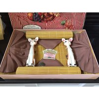 Royal Terry Vintage Dekorative Küche Ensemble Mit Hirsch Salz & Pfeffer von GlammasVintageShop