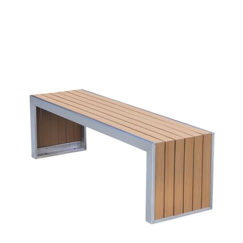 Glamour Haven Kleine, langlebige Gartenbänke für den Außenbereich, wasserdichte Parkbank aus Edelstahl for den Garten im Freien, öffentliche Plätze, Außenbank für Garten, Veranda und Park(180cm) Glamour Haven Kleine, langlebige Gartenbänke für den Außenbereich, wasserdichte Parkbank aus Edelstahl for den Garten im Freien, öffentliche Plätze, Außenbank für Garten, Veranda und Park(180cm) von Glamour Haven