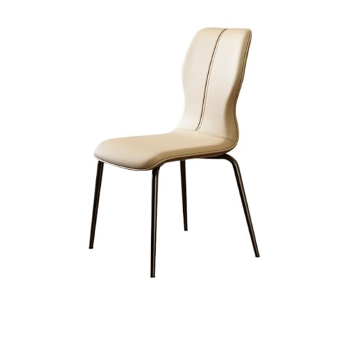 Moderne, bequeme Esszimmerstühle, Minimalistische Esszimmerstühle mit Rückenlehne for Schreibtisch-Sets zu Hause, im Hotel und im Büro , Ideal für Esstisch, Küche zu Hause oder Restaura(Khaki) von Glamour Haven