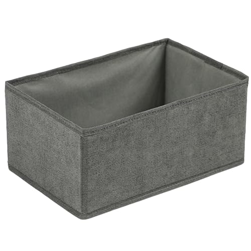 Glanhbnol 4er-Set Schubladen Aufbewahrungsbox Effizient für Kleidung, Schlicht, Grau von Glanhbnol