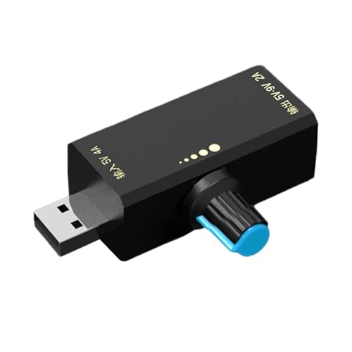 Glanhbnol 18 W USB Lüfterregler USB Lüfter Stufenloser Geschwindigkeitsregler Verbessern Sie Die Kühlleistung Geschwindigkeitsregler 66 Mm/2 6 Zoll Stufenloser Geschwindigkeitsregler von Glanhbnol