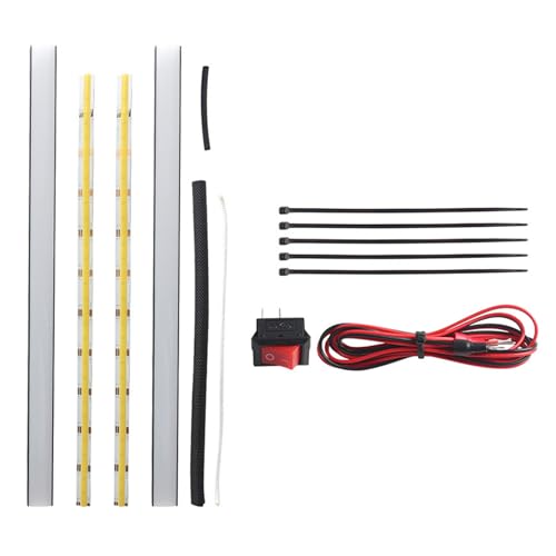 Glanhbnol 24-V LED Beleuchtung LED Lichtleisten Set Für 3D Drucker Weißes/gelbes Licht Mit Netzschalter 9 X 17 Mm Halterungen Glanhbnol 24-V LED Beleuchtung LED Lichtleisten Set Für 3D Drucker Weißes/gelbes Licht Mit Netzschalter 9 X 17 Mm Halterungen von Glanhbnol