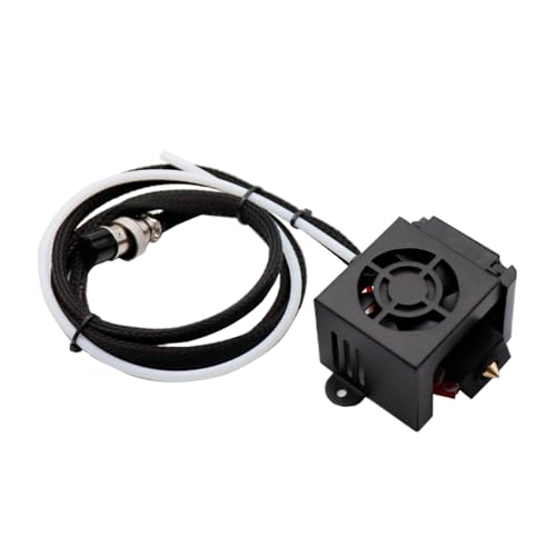 Glanhbnol 3D Drucker Mk8 Hotend Extruder Kit Für CR10 CR10S Serie Hot End 12v Mit Lüfter Abdeckung Aluminium Block Für Extruder Düse von Glanhbnol