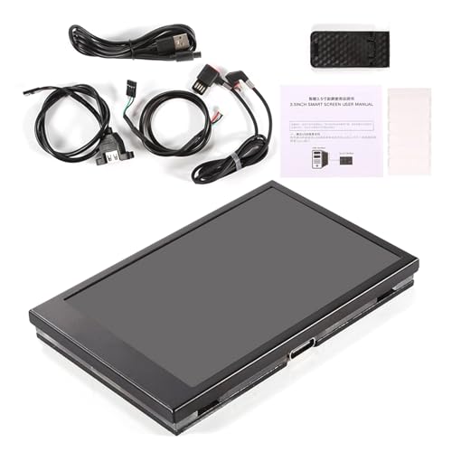 Glanhbnol 8,9 cm (3,5 Zoll) USB kleiner Bildschirm PC Computer Speicher Daten Monitore AIDA64 Computer Temperatur Display Handys von Glanhbnol