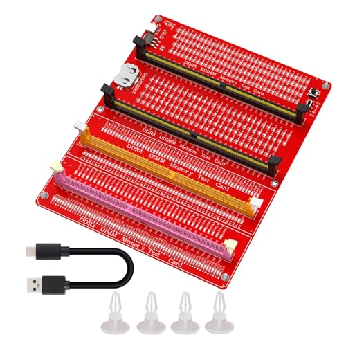 Glanhbnol Speichertester Speicherdiagnoseanalysator Desktop DDR3/4/5 RDIMM/UDIMM Testerkarte Für Desktop Server Computer von Glanhbnol