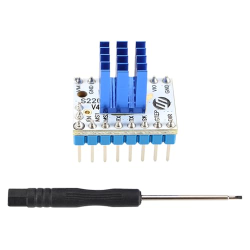 Glanhbnol TMC2209 V4.0 Schrittmotortreiber 256 Mikroschritte Leiser Treiber Für 3D Drucker Controller Mit Kühlkörper 256 Mikroschritte Schrittmotortreiber Glanhbnol TMC2209 V4.0 Schrittmotortreiber 256 Mikroschritte Leiser Treiber Für 3D Drucker Controller Mit Kühlkörper 256 Mikroschritte Schrittmotortreiber von Glanhbnol