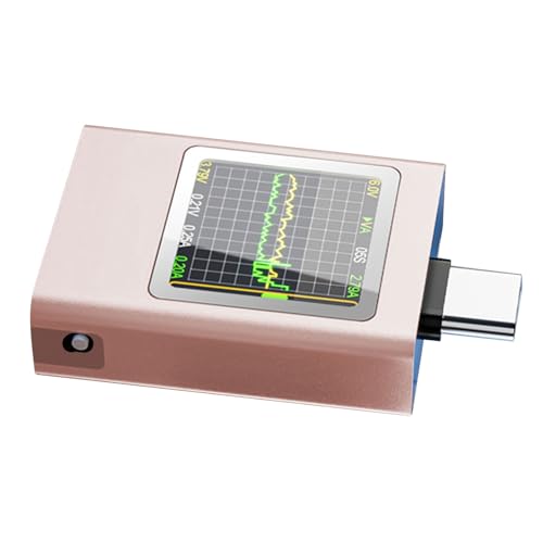 USB Schnelllade Testgerät Multimeter Geeignet Für Spannungs Und Strommessungen Mit Statistischer Zeitfunktion USB Schnelllade Testgerät Multimeter Geeignet Für Spannungs Und Strommessungen Mit Statistischer Zeitfunktion von Glanhbnol