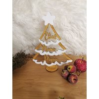 Christbaum/Tannenbaum Mit Namen, Weihnachtsdeko, Personalisiert, Glitzer, Viele Farben, Gingerbread, Minimialist, Familie, Geschenk Christbaum/Tannenbaum Mit Namen, Weihnachtsdeko, Personalisiert, Glitzer, Viele Farben, Gingerbread, Minimialist, Familie, Geschenk von GlanzGeschenke