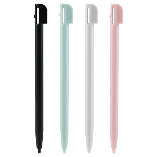 4 Stück Stift für 3DS XL, Nintendo 3ds Stift, Eingabestift Stifte für NDS DS Lite DSL NDSL Pen Tip Spielkonsole Stylus Kunststoff Spielkonsole Zubehör von Glanzend