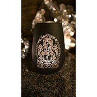 Windlicht Freya, Göttin Der Liebe, Hochwertiges Kristallglas, Yggdrasil, Wikinger Deko, Vikings, Valhalla, Kerzenhalter, Thor, Odin Windlicht Freya, Göttin Der Liebe, Hochwertiges Kristallglas, Yggdrasil, Wikinger Deko, Vikings, Valhalla, Kerzenhalter, Thor, Odin von GlanzundGravur