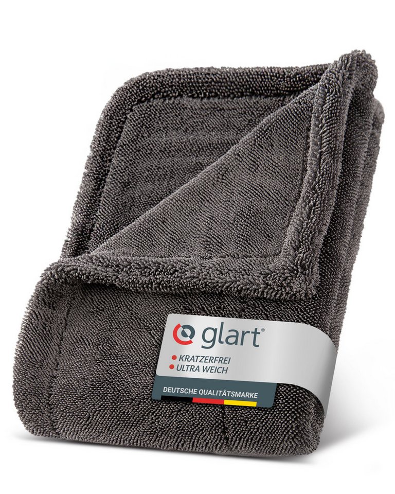 Glart 44TW8 Twist Mikrofaser Auto Trockentuch XXL 80x55cm extrem saugstark Mikrofasertuch (80% Polyester, 20% Nylon, 55x80 cm) von Glart