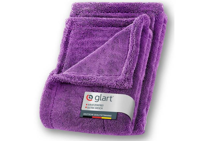 Glart 44TW8P Twist Auto Mikrofaser Trockentuch XXL 80x55cm extrem saugstark Mikrofasertuch (80% Polyester, 20% Nylon, 55x80 cm) von Glart