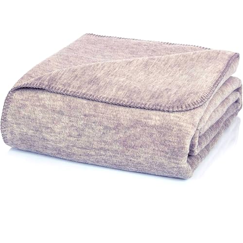 Glart U2GM Kuscheldecke Baumwolle 150×200 cm – weiche & warme Wohndecke für Sofa, Bett & Couch, hautfreundlich, atmungsaktiv & haustauglich, maschinenwaschbar, Baumwoll-Decke mit hohem Wohlfühlfaktor von Glart